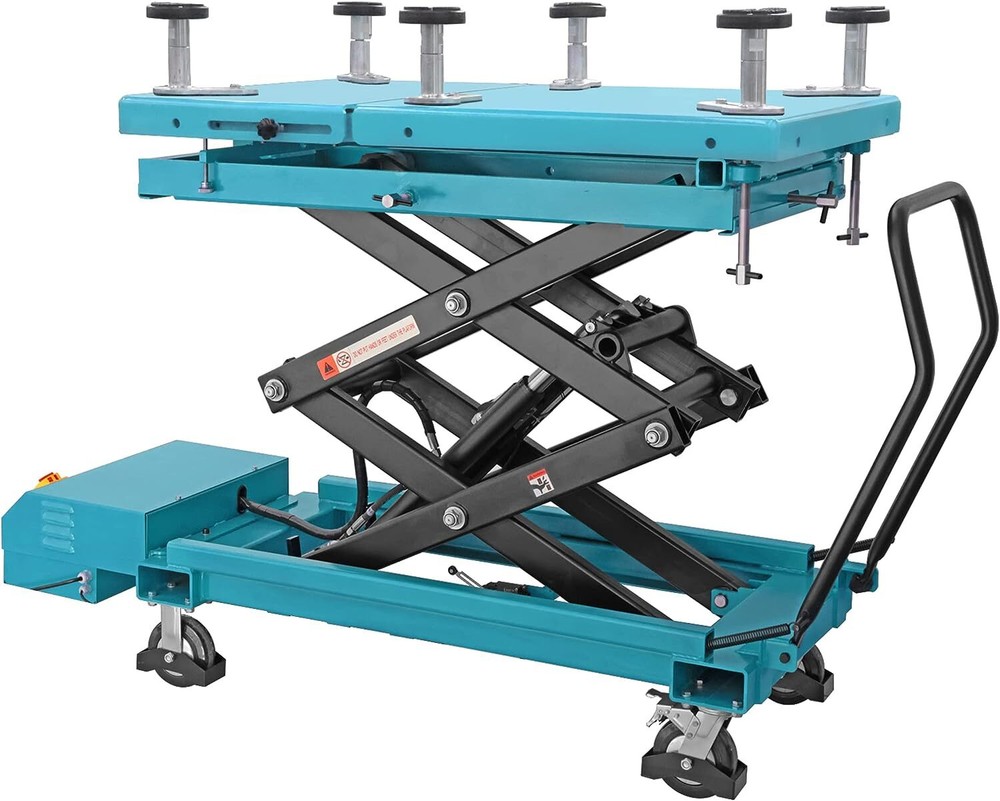 1.2 Ton Electric Lift Platform For Energy Vehicle Battery Repair Double Cylinder