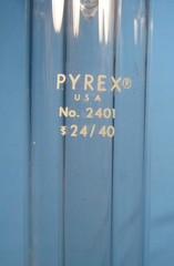 PYREX DISTILLATION COLUMN 180 MM JACKET 24/40 FREE SHIPPING