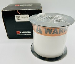 LabelTac LT46WARN Roll 4×6 Die-Cut OSHA Warning Labels 200 Labels NEW!