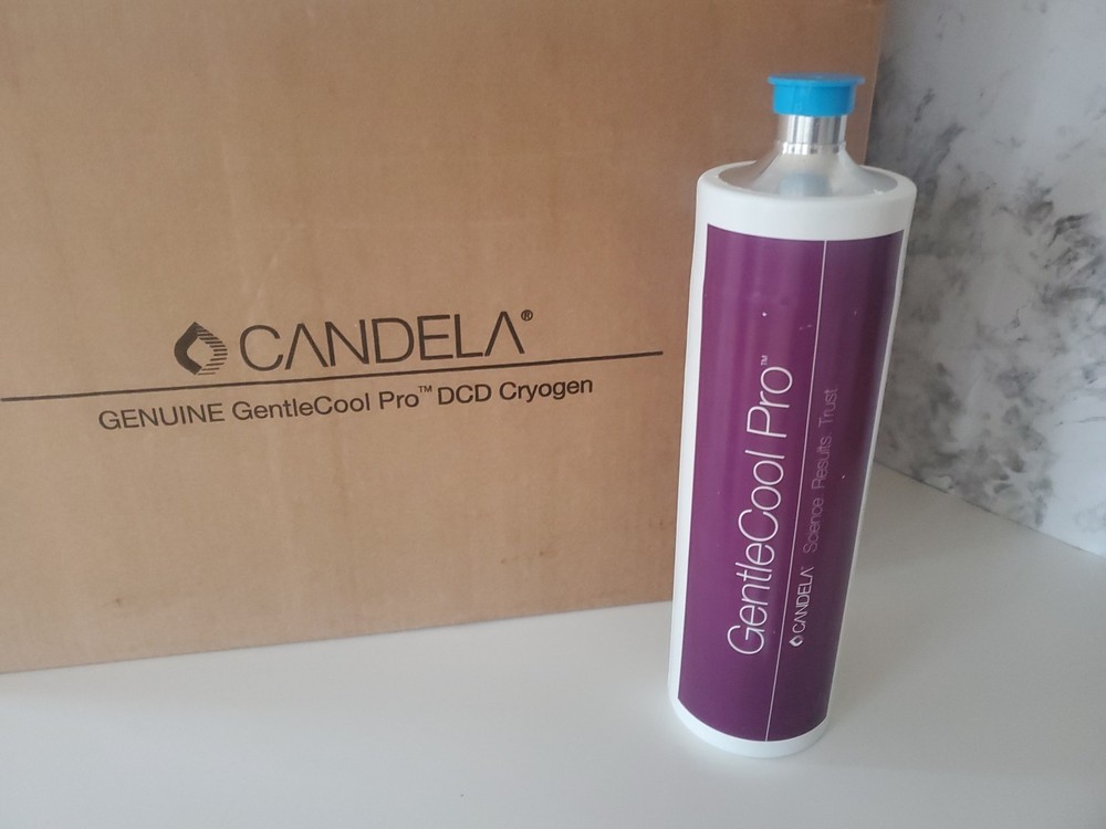 (1) Candela GentleCool CryoMist Cryogen 1000g Canister 1600-00-0218 – EXP 9/28