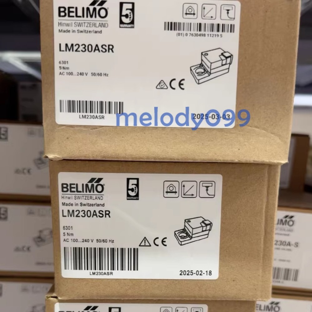 1pc New BELIMO LM230ASR Damper Actuator 230V 5NM