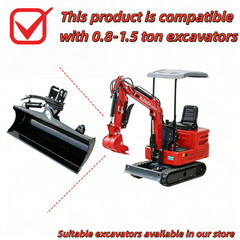 Mini Excavator Tilting Bucket Attachments 1000mm Hydraulic Digger Tilt Bucket