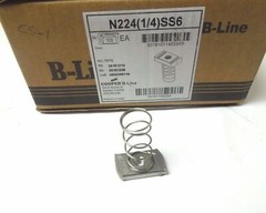 B-LINE SYSTEMS 1/4″ Stainless Steel SPRING #N224-SS6 $175 for 100 count box