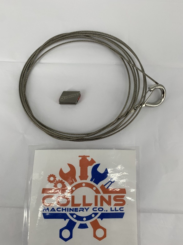 Gripple HF2-HS-10FT No. 2 Wire Rope Hanger Stainless Steel 10′ 100 lbs. Load