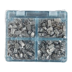 50 Sets Dental Buccal Tube 1st Bondable Non-Convertible MBT 022 Monoblock 200pcs