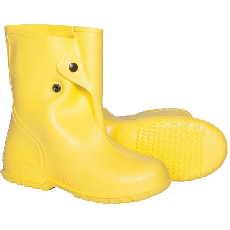 PVC Rubber Waterproof Mud Rain Snow Galoshes Construction OVER WORK BOOTS SHOES