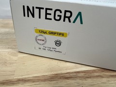 INTEGRA 125uL GripTip Pipet Pipette Tips XYZ Racks 5×384, #6463