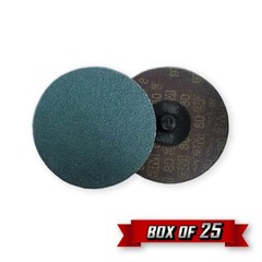 3M Green Corps Roloc Grinding Discs 3″ 80 Grit 3M 36536 replacement for 3M 01406