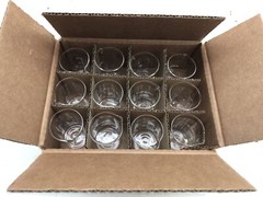 (QTY.48) VWR 10754-700 30mL LOW FORM GLASS BEAKER 4 CASES/12 PER CASE