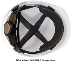 MSA Freedom Series Cap Style Hard Hat Ratchet Suspension – Stars and Stripes