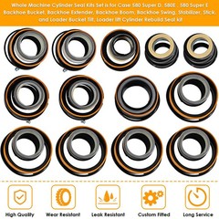 For Case 580C 580SE 580SD Whole Machine Seal Kit Backhoe Hydraulic Cylinder Seal