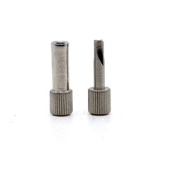120/240pcs Dental Screw Post Completed Kit Silver/Gold Plated Endo Conical Pins