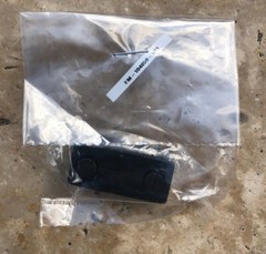 Harris Macom Radio Ch721 Waterproof Dust and Moisture Caps FM-104859-001 + 002