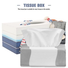 Topbathy Beach Tissue – Wooden Tissue Cover Napkin Holder For Table Rectangle