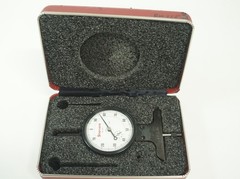 L.S. Starrett Dial Depth Gage Indicator No 644 w/ Original Box – Meter Only