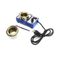 Qwork Solder Pot 150W 110V 50Mm Soldering Bath Titanium Plate Capacity 500G