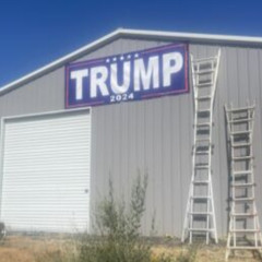 Reelect TRUMP 2028 4 More Years -HUGE & LARGE -Red Banners -Reinforced -USA MADE