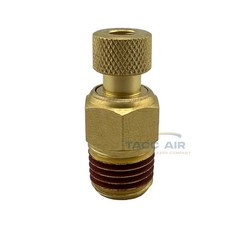 1/4″ MNPT Air Compressor Tank Drain Valve Male Petcock Brass 2 Pack