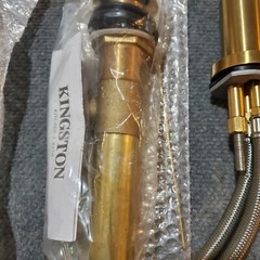 Kingston Brass FSC8933CML Manhattan Widespread Bathroom Faucet w/ Pop-Up Drain
