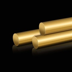 36 Pieces Brass Round 1mm, 1.5mm, 2mm, 2.5mm, 3mm, 4mm, 5mm, 6mm, 8mm, brass