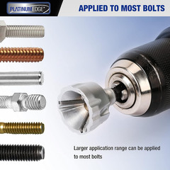Deburring External Chamfer Tool, YG8 Carbide Blade, Deburring Drill Bit, Remove