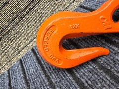 Columbus McKinnon Heavy-Duty Forged Alloy Steel 1/2″ Clevis Grab Hook Grade 80