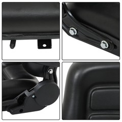 Universal Forklift Seat, Tractor Seat with Switch,Armrest for Tractor