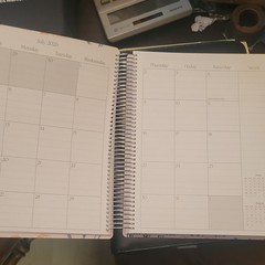 Colibri Paper Co 2026-2027 Calendar Weekly/Monthly Planner – The Works 8.5×11″
