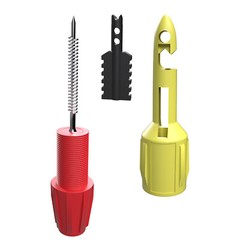 Multimeter Test Leads Kit 6PCS with Alligator Crocodile Clip Wire Piercing Probe