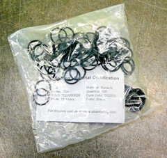 USA Sealing Buna-N 017 Rubber O-Ring 70A Durometer Lot of One-Hundred (100)