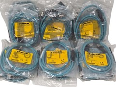 SEALED Turck RJ45 FKFDD 440-1.5M Female Ethernet Receptacle U-61793 Lot of 30