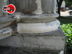 No Shrink Wood Epoxy Filler for Repairing Damaged Wood Interior Exterior Use