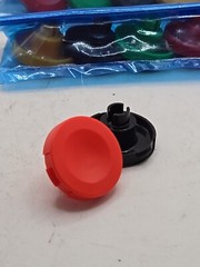 2 SETS – SMC 3402188 RED BLACK GREEN YELLOW PUSH BUTTON INSERTS P2803E (3A6)