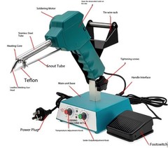 Semi-Automatic Soldering Machine Foot-Operated Automatic Solder Feed Spot Welder