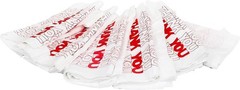 Durable Reusable 100ct Plastic Bags with Handles – Perfect for Small Businesses