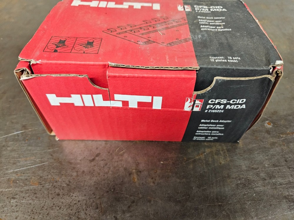 Hilti 2165224 CFS-CID P/M MDA Metal Deck Adapter (1 Box of 10 Sets)