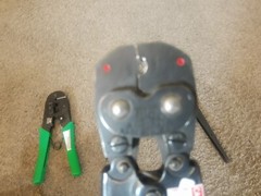 NICE LOT of 6 AMP ETC rht Crimp Crimpers Splice Hand Tool Ratchet type F 8P 6P