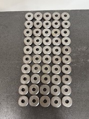 50 Steel Flat Washers .313″ ID x 1″ OD x .300″ Thick – Spacer Discs CNC Hardware
