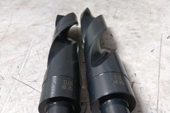 Westward 4UM96 8 Pc 3-1/8 In Flute L 9/16 to 1 In Reduced Shank Drill Bit Set