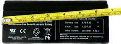 Leoch DJW6-5.0 (6 VOLT 5.0 AH) SLA BATTERY