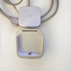 Square Contactless Chip Card Reader (Model SPC1-01) with Power Dock Stand (S7)