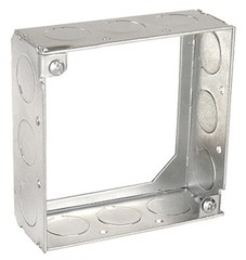 Southwire 53151-1/2 Square Extension Ring 1.5″ Galvanized Steel 12 Knockouts
