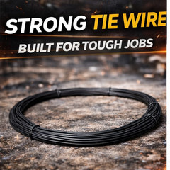 9 Gauge Black Annealed Steel Wire 50 lb Coil