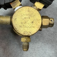 Uniweld RHP400 Nitrogen Regulator With 0-400 PSI Delivery Pressure