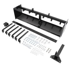 55″ Box Blade For Tractor Box Scraper Hitch Attachment For Cat 0 & Cat 1