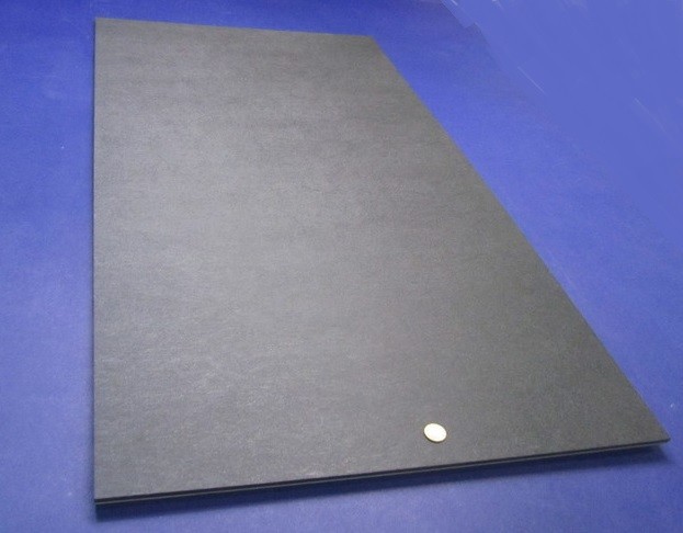 Black ABS Sheet 3/8″ (.375″) X 24″ X 48″ Haircell Textured One Side