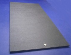 Black ABS Sheet 3/8″ (.375″) X 24″ X 48″ Haircell Textured One Side