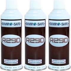 ENVIRO-SAFE Upright R290 Refrigerant -K-28 Self-Sealing Style Top for HVAC &