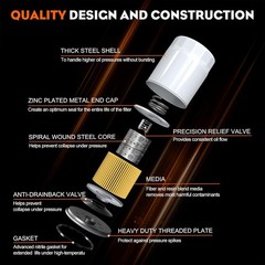 Vehicle-Specific AM125424 Oil Filter for John Deere Tractors – Easy Installation