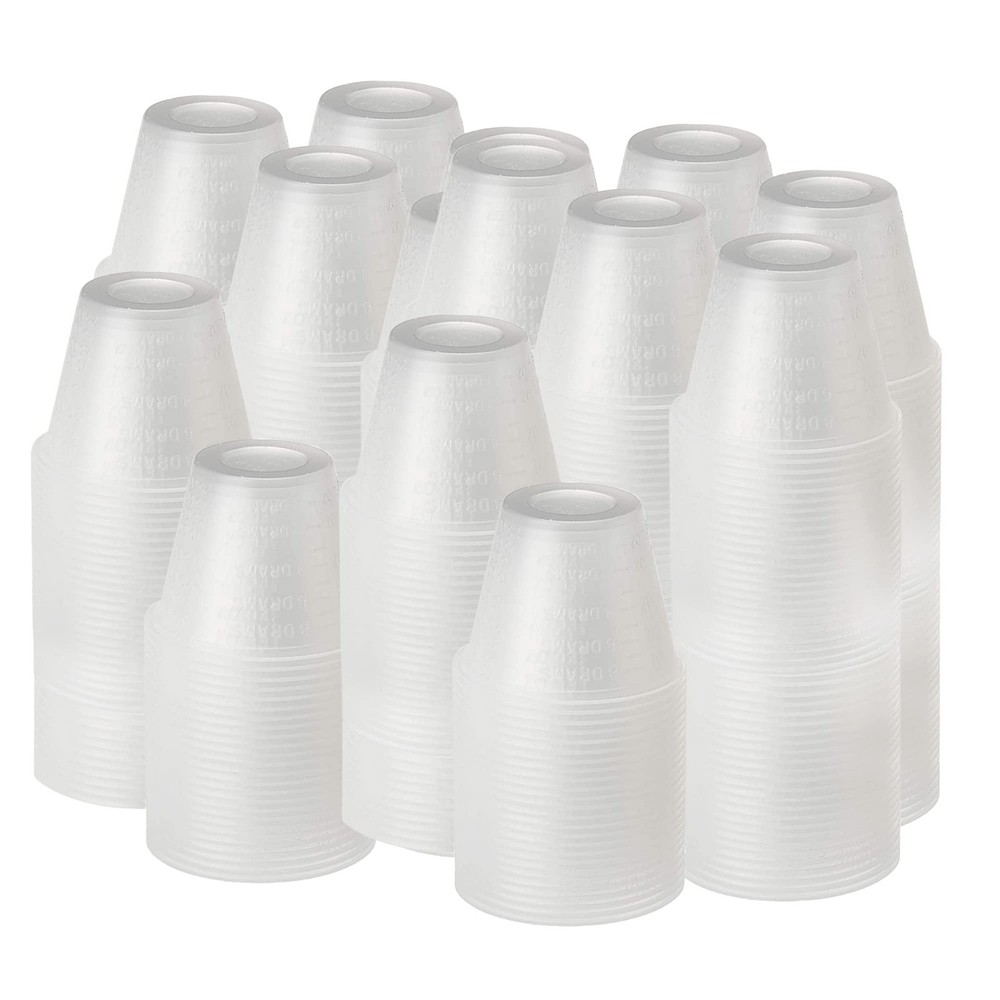 5000 Count 1 oz. Disposable Graduated Plastic Medicine Cups For Mixed Pills…
